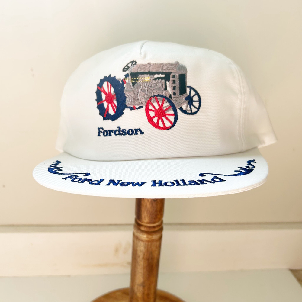Vintage 90’s Ford New Holland Fordson Trucker Cap Adjustable Retro